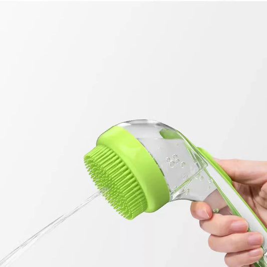 2-in-1 Pet Bath & Massage Brush