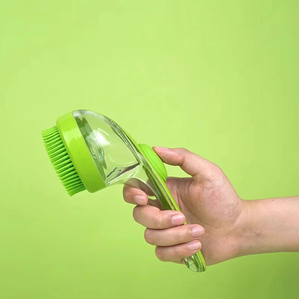 2-in-1 Pet Bath & Massage Brush