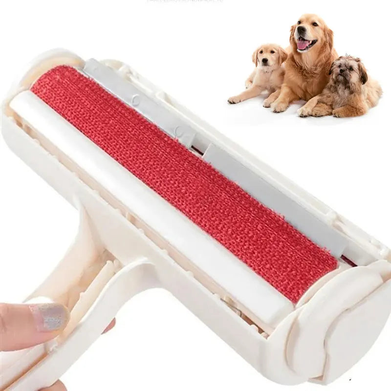 Pet Hair Remover Roller – Self-Cleaning & Reusable