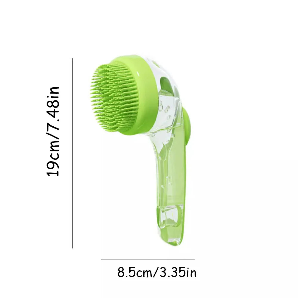 2-in-1 Pet Bath & Massage Brush