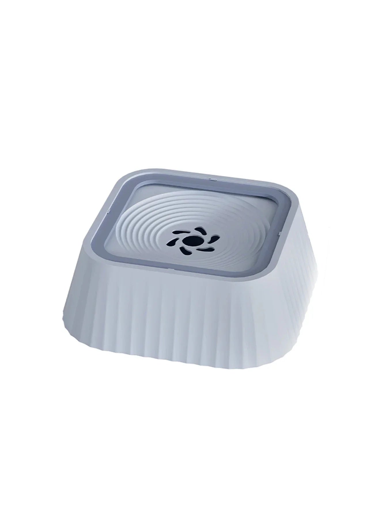 No-Spill Floating Plate Pet Water Bowl