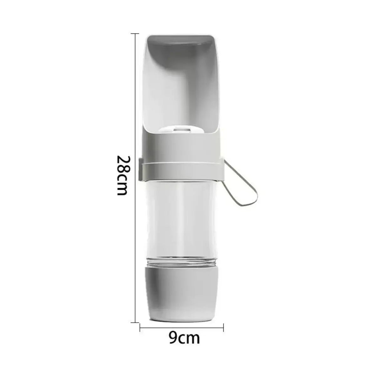 2-in-1 Portable Pet Water & Food Bottle